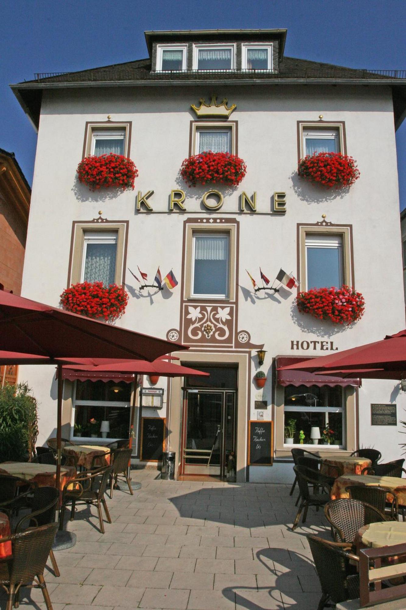 Hotel Krone Ruedesheim Рюдесхайм-на-Рейне Экстерьер фото