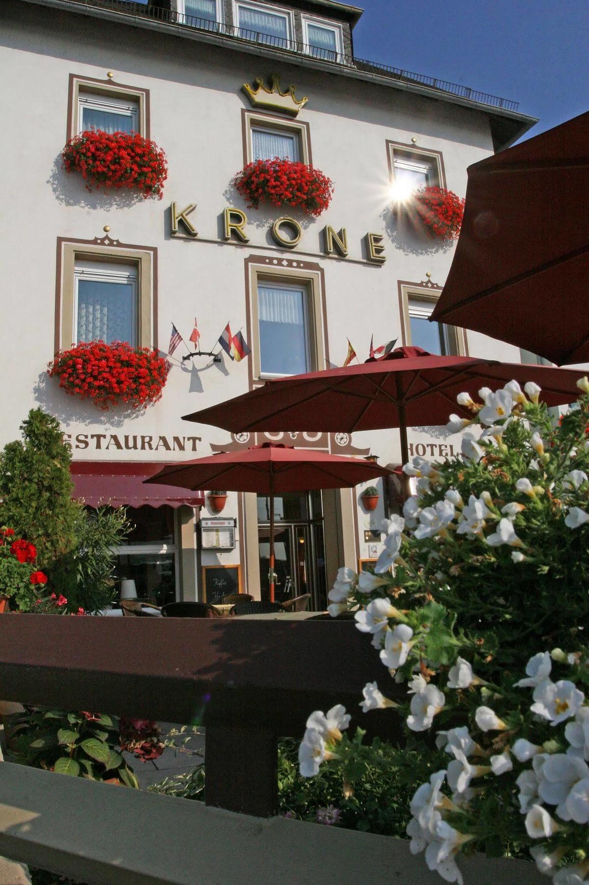 Hotel Krone Ruedesheim Рюдесхайм-на-Рейне Экстерьер фото