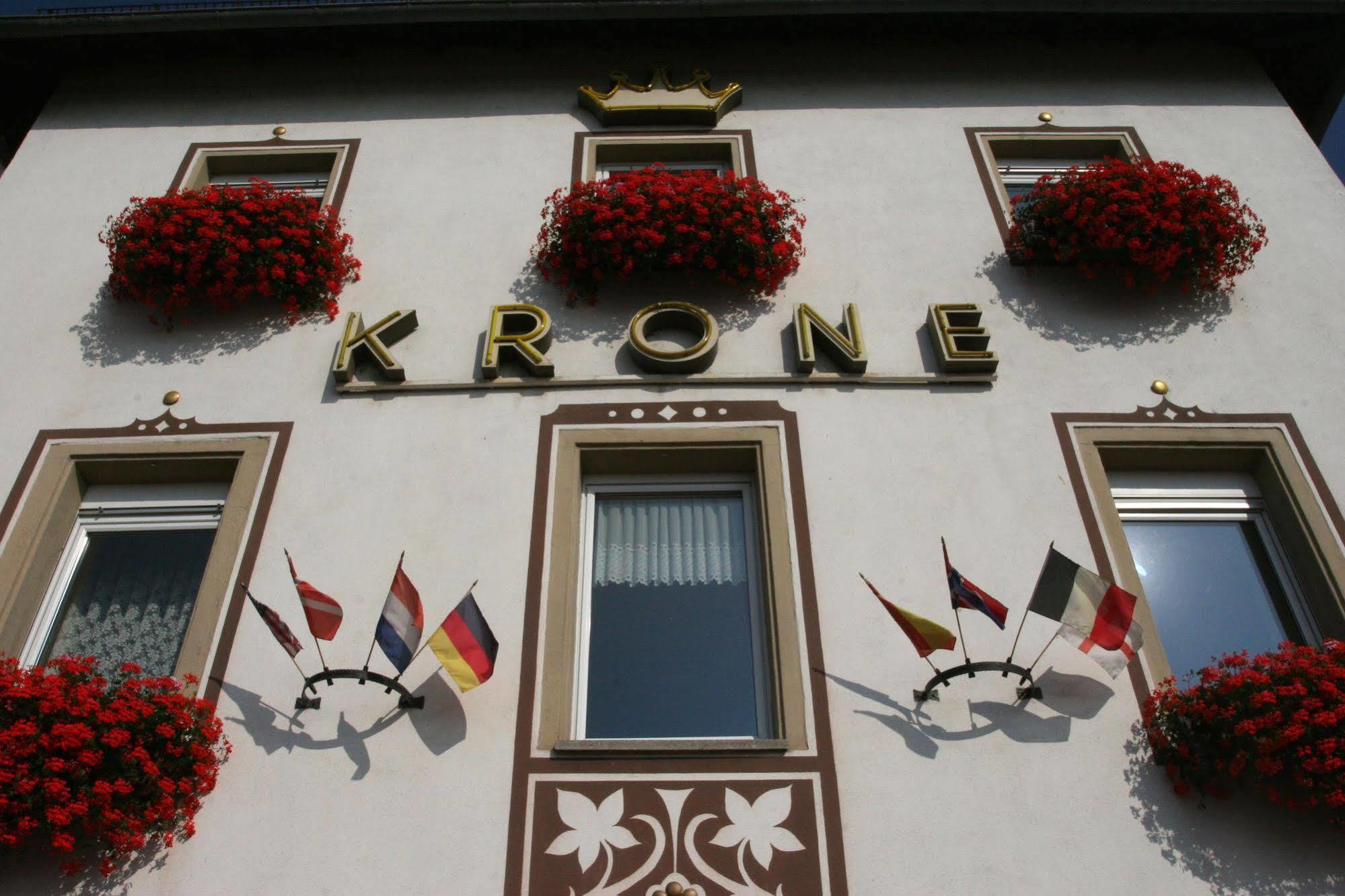 Hotel Krone Ruedesheim Рюдесхайм-на-Рейне Экстерьер фото